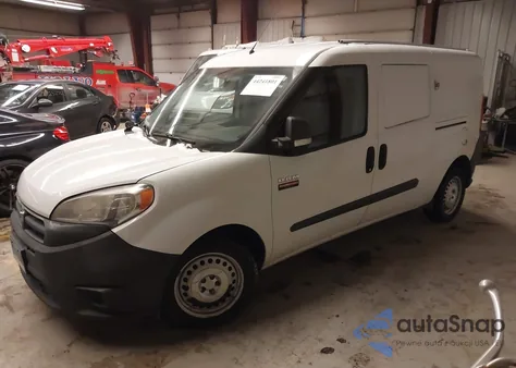 2016 Ram Promaster City Tradesman from USA, damaged, VIN ZFBERFAT7G6C49285